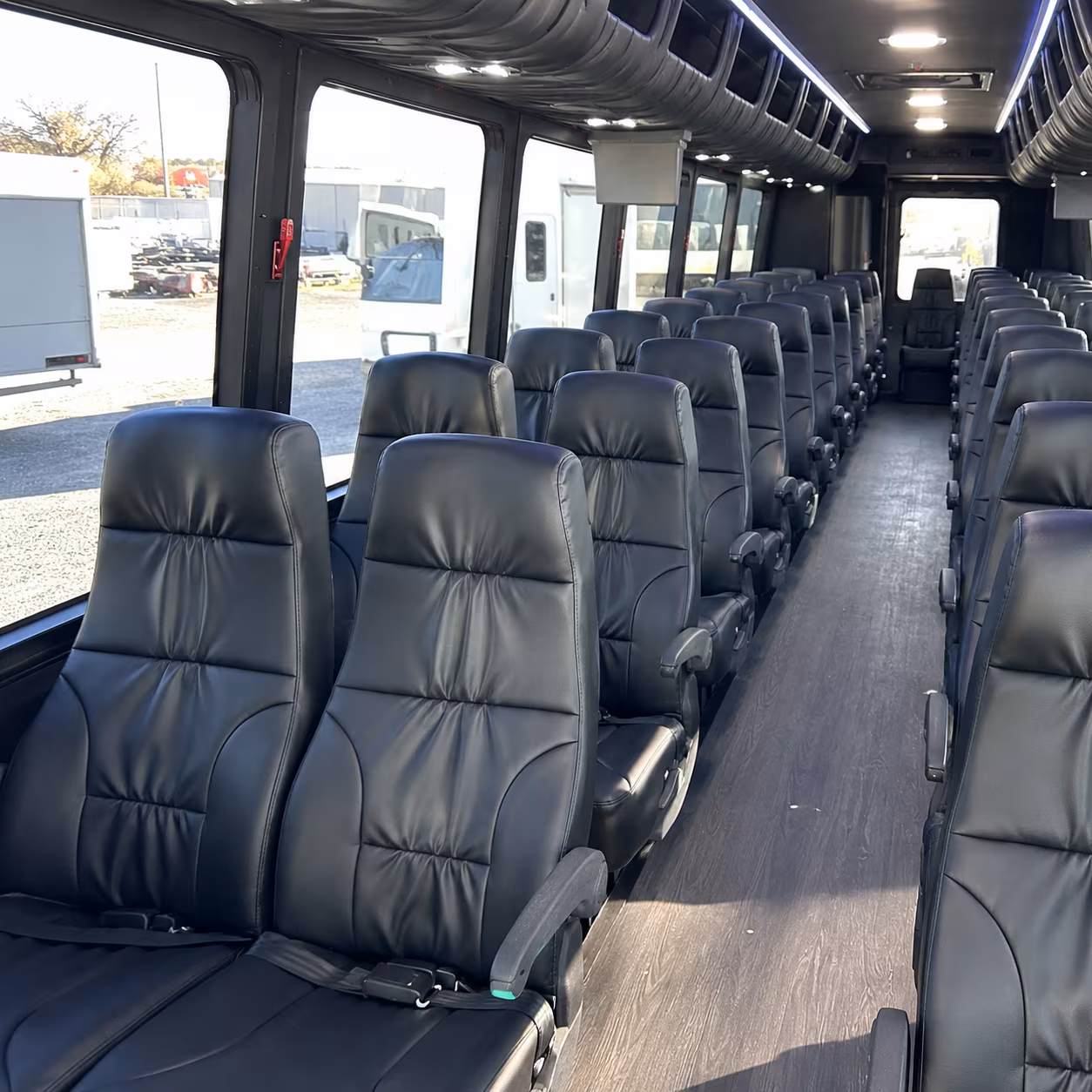 murrieta charter bus interior 2